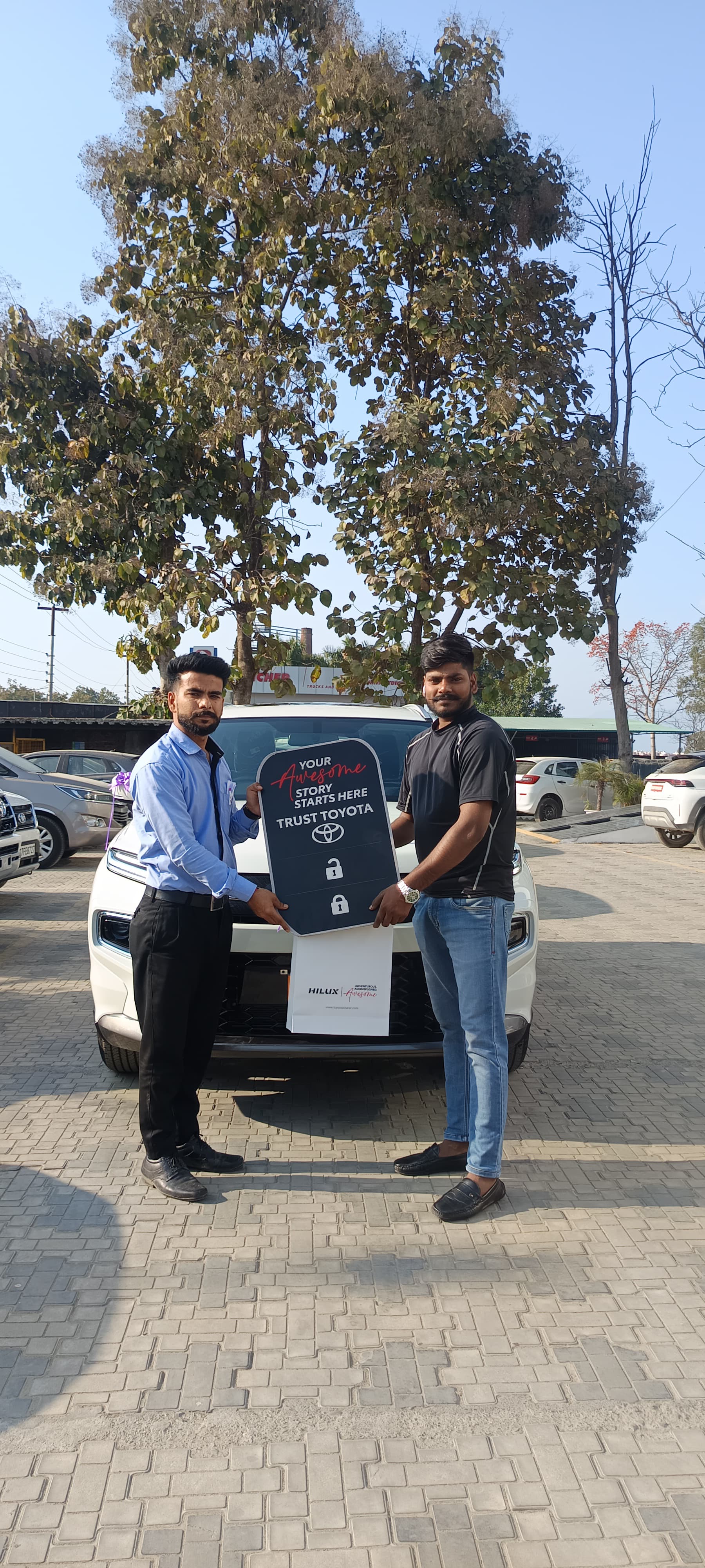 Customer handover – client to provide from WhatsApp